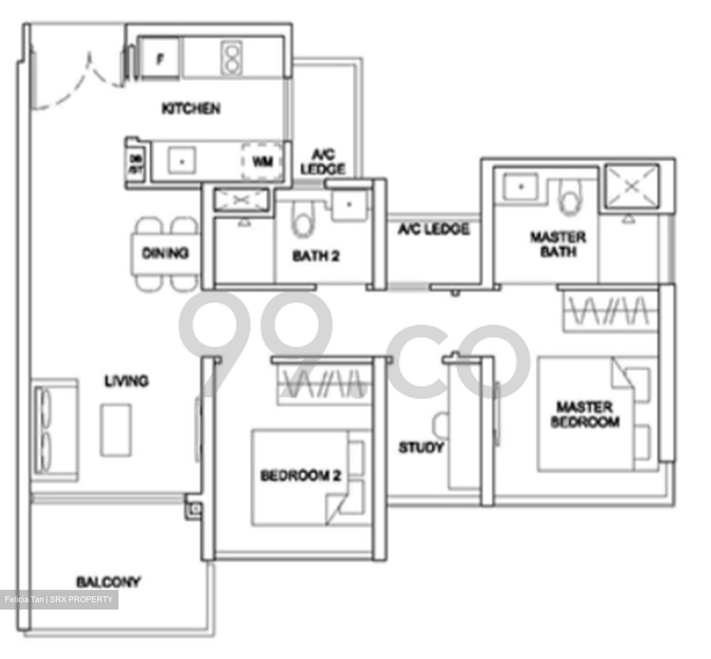 Stirling Residences (D3), Apartment #430800121